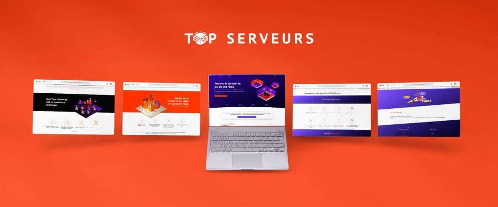 Top Serveurs webdesign du site